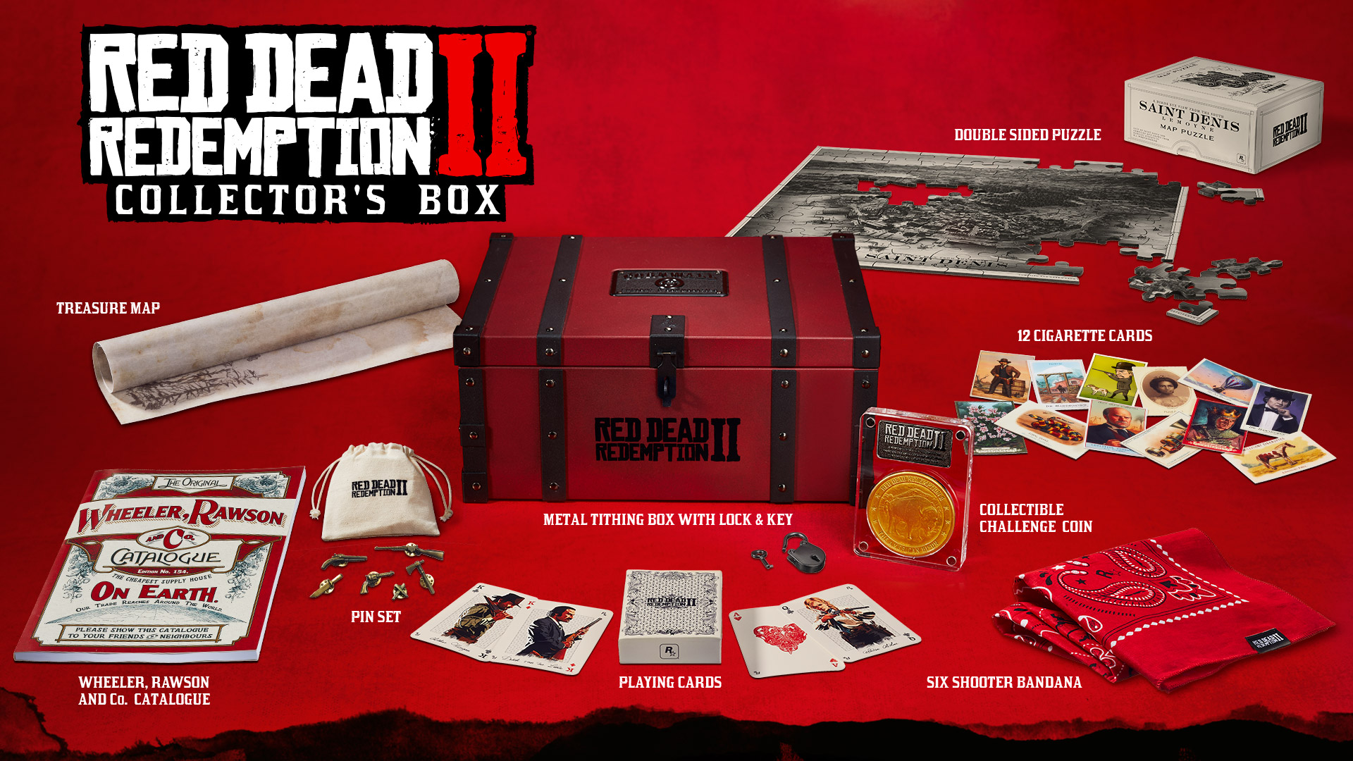 RDR2 PreOrder Bonuses + Collectors Box Announced!