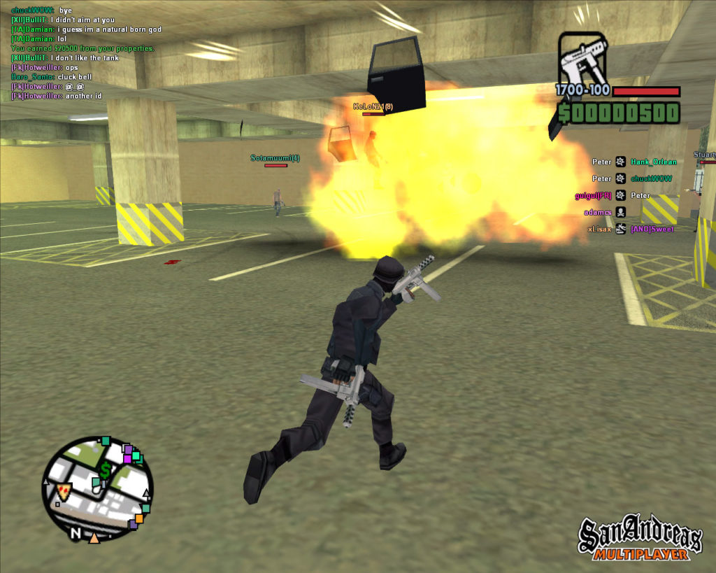 SA-MP San Andreas Multiplayer mod for Grand Theft Auto (GTA SA)